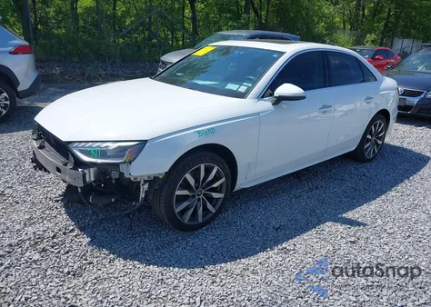 2021 Audi A4 Premium Plus 40 Tfsi Quattro S Tronic из США, поврежденный, VIN WAUBBAF46MN008077